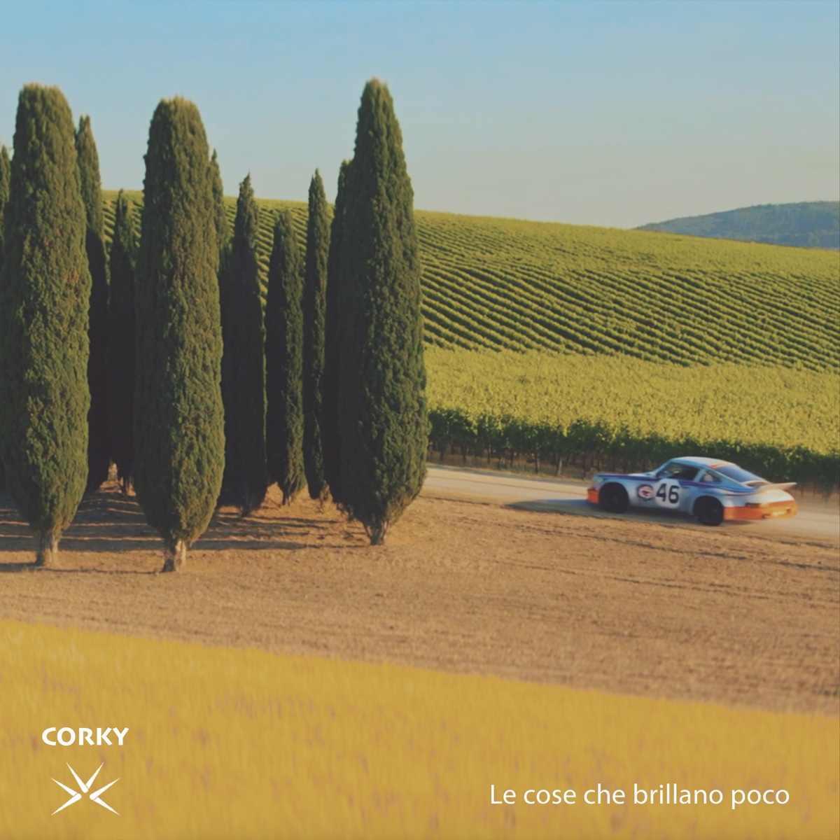 Copertina del singolo Le cose che brillano poco di Corky